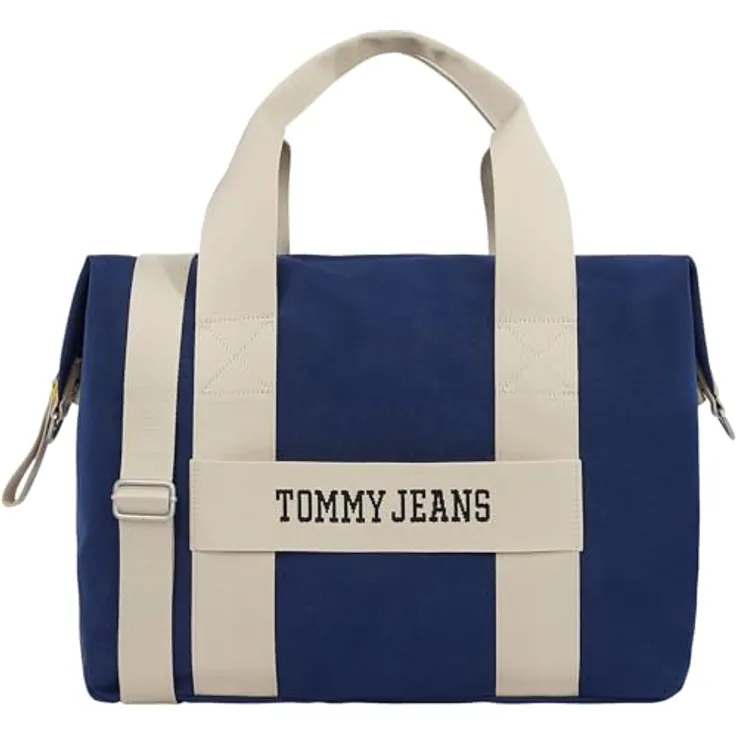 Tommy Hilfiger Jeans Retro Cool Weekender Reisetasche, 44 cm, blau, 100% Polyester