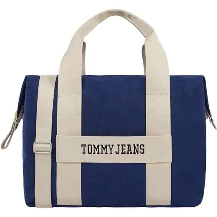 Tommy Hilfiger Jeans Retro Cool Weekender Reisetasche, 44 cm, blau, 100% Polyester – Bild 1