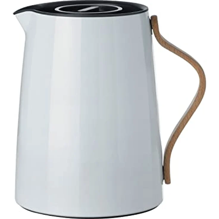 Stelton x-201 Emma Isolierkanne Tee 1 L, Kunststoff, hellblau, 17 x 14 x 19.5 cm – Bild 2