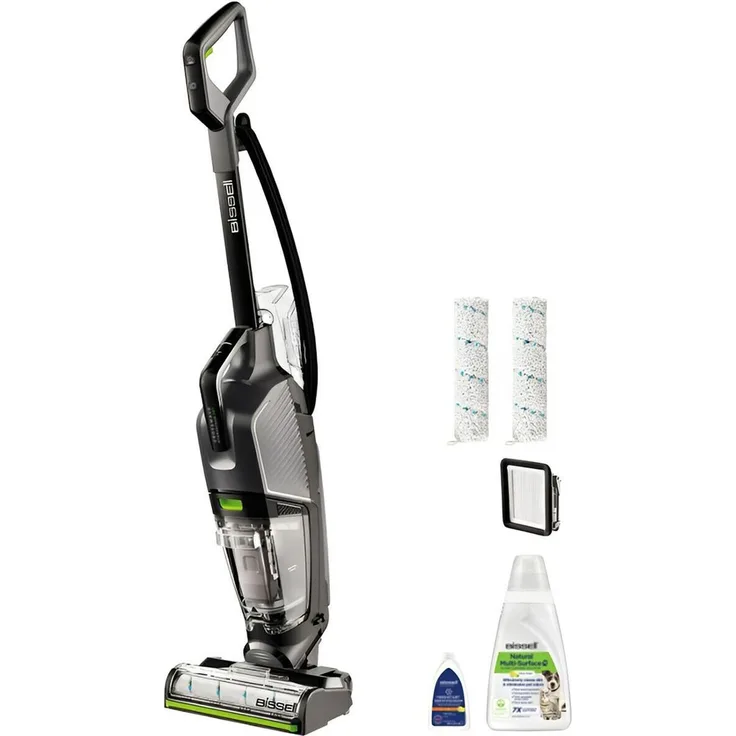 Bissell Crosswave HydroSteam Pet Pro All-in-one Multi-Surface Cleaner, Pilkas (3528N) - Mit HydroSteam-Technologie für ultimative Reinigungsergebnisse