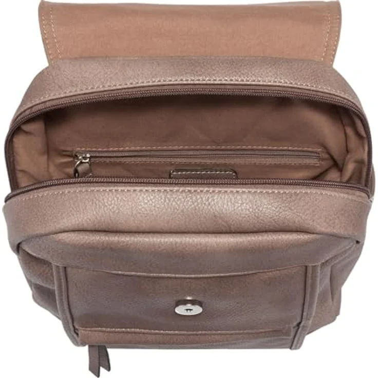 Gabor Mina City Rucksack, 21 cm x 10 cm x 26 cm, aus 100% Polyurethan, braun – Bild 2