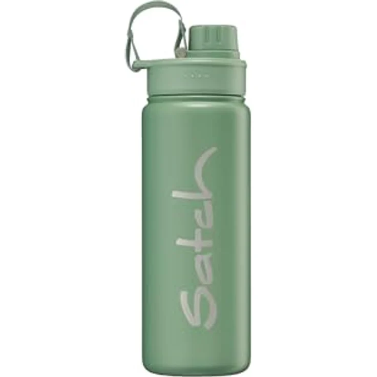 Satch Skandi Edition Stainless Steel Insulated Bottle, 0,5 l, auslaufsicher, kohlensäuredicht, spülmaschinengeeignet, Nordic Jade Green – Bild 1