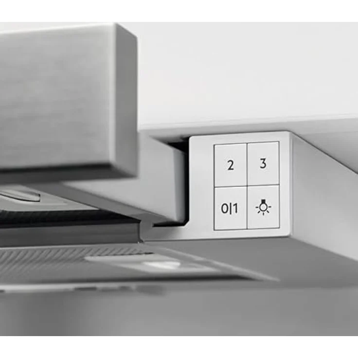 AEG DPB3622S Flachschirmhaube, Einbaugerät, Energieeffizienzklasse: C, Leistungsstufen: 3, edelstahl – Bild 3