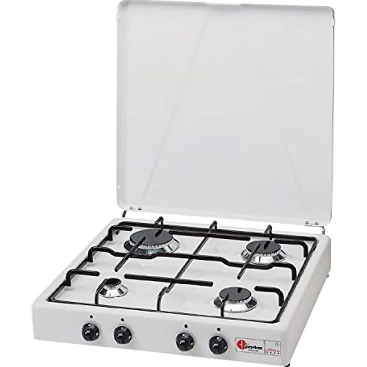 PARKER Gasherd CF Parker, 4 Kochstellen mit Thermoelement für Camping