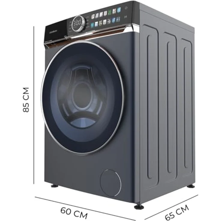 Cecotec Bolero DressCode 10980 Direct Drive, Frontlader Waschmaschine, 10 kg, Energieklasse A, 1400 U/min, Blau – Bild 2