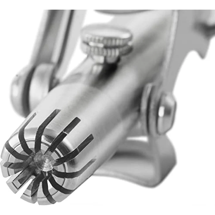 ZWILLING Nasenhaar und Ohrhaar Trimmer, Rotationschneider, Herren , Edelstahl, Mattiert, 50 mm – Bild 3