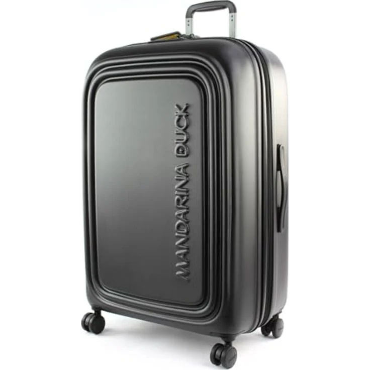 Mandarina Duck, Koffer, Logoduck+ 4-Rollen-Trolley 75 cm, Schwarz, (103 l, L) – Bild 1