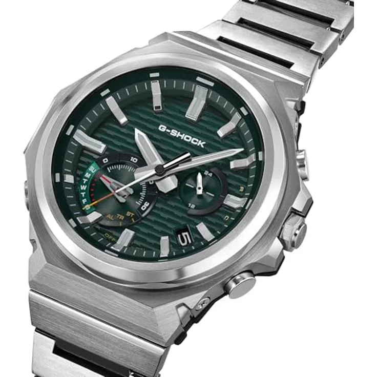 Casio G-Shock G-Steel GST-B1000D-3AER, Solar-Quarzuhr aus Edelstahl mit Bluetooth-Verbindung, silber – Bild 3