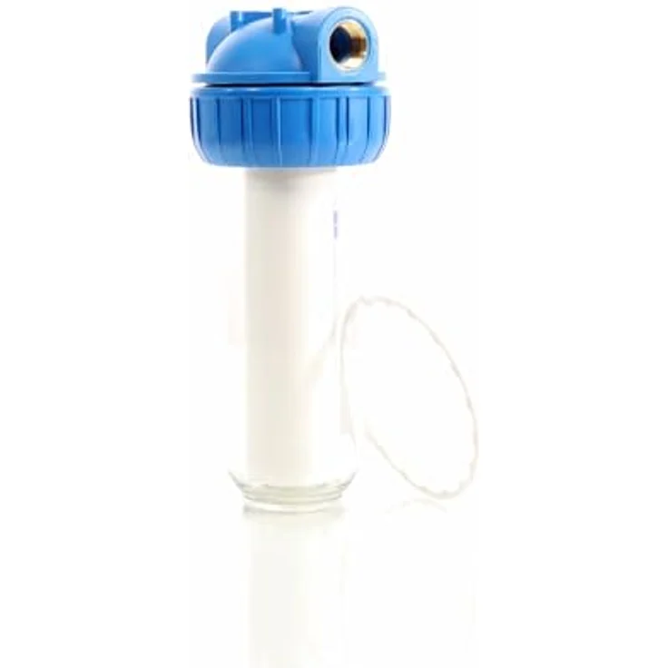 Naturewater NW-BR10B-S, 1 Stufen Wasserfilter mit 5 µ Sedimentfilter, ¾ Zoll Anschluss, Wandhalterung und Filterschlüssel – Bild 6