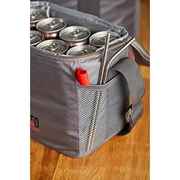 Resto KÜHLTASCHE/30L 5530, Kühlbox aus strapazierfähigem Polyester mit PEVA-Isolierung, 30 Liter Fassungsvermögen, inklusive seitlicher Aussentasche – Bild 7