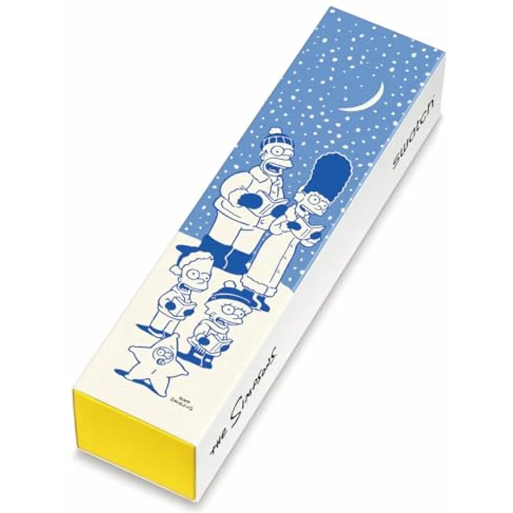 Swatch The Simpsons Gent SO28Z126 Tidings of Joy, Armband, gelb – Bild 5