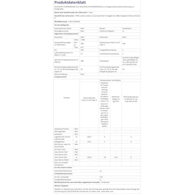 Haier HFR5719ENMG French-Door-Kühlschrank, freistehend, Energieklasse E – Bild 11