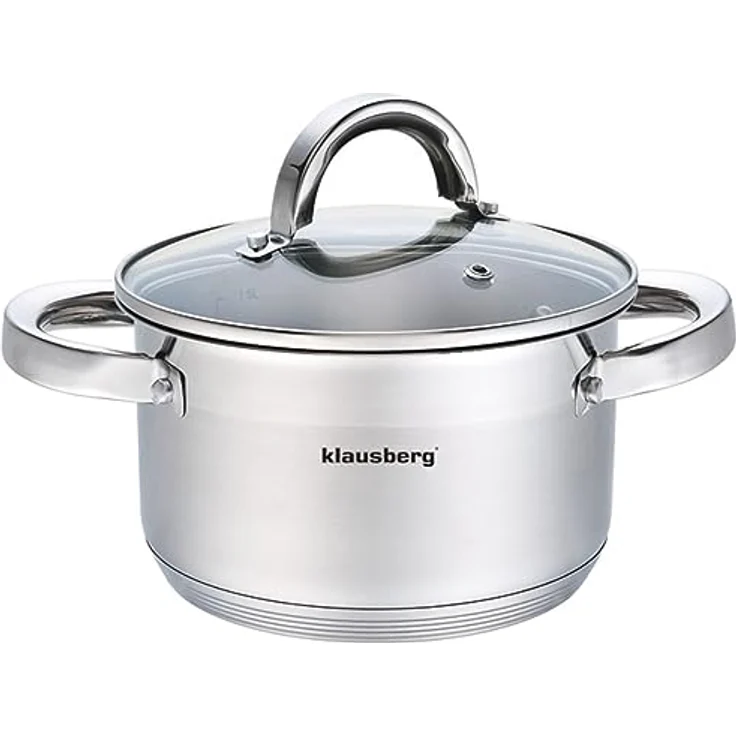 7,5 Liter 26 x 16cm Edelstahl Rostfrei Premium Topf Kasserolle mit Deckel – Bild 1