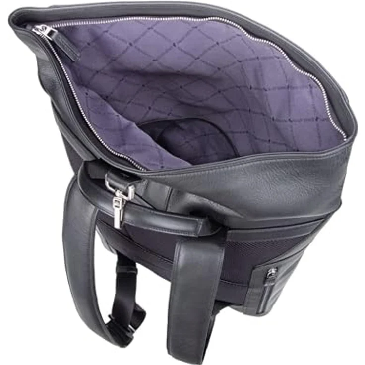 Braun Büffel Golf 3.0 Bags Daypack L, Leder 44 cm mit Laptopfach, schwarz – Bild 4