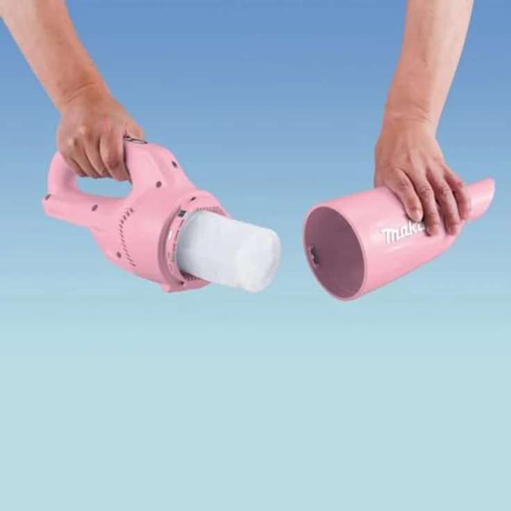 Makita Akku-Stielstaubsauger CL108FDSAP - Pink, beutellos – Bild 5