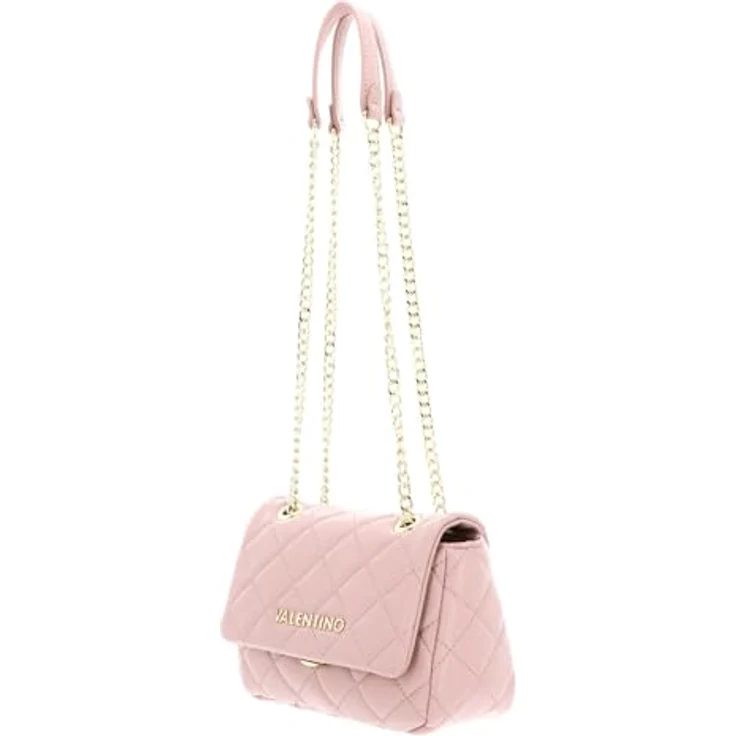 Valentino Ocarina Schultertasche 18.5 cm, elegante Umhängetasche mit Kunstlederpolstern, Blau – Bild 2