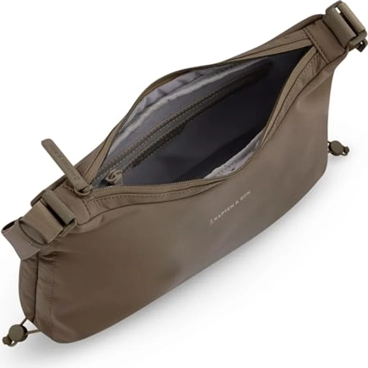 Kapten & Son Skara Umhängetasche, 34.5 cm, 100% PET, braun – Bild 4