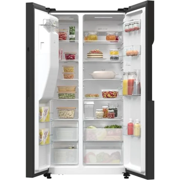 Gorenje NRR9185ESBXL, Side-by-Side Kühlschrank mit NoFrostPlus, LED Innenbeleuchtung und ConvertActive-Funktion, Edelstahl-Finish – Bild 7