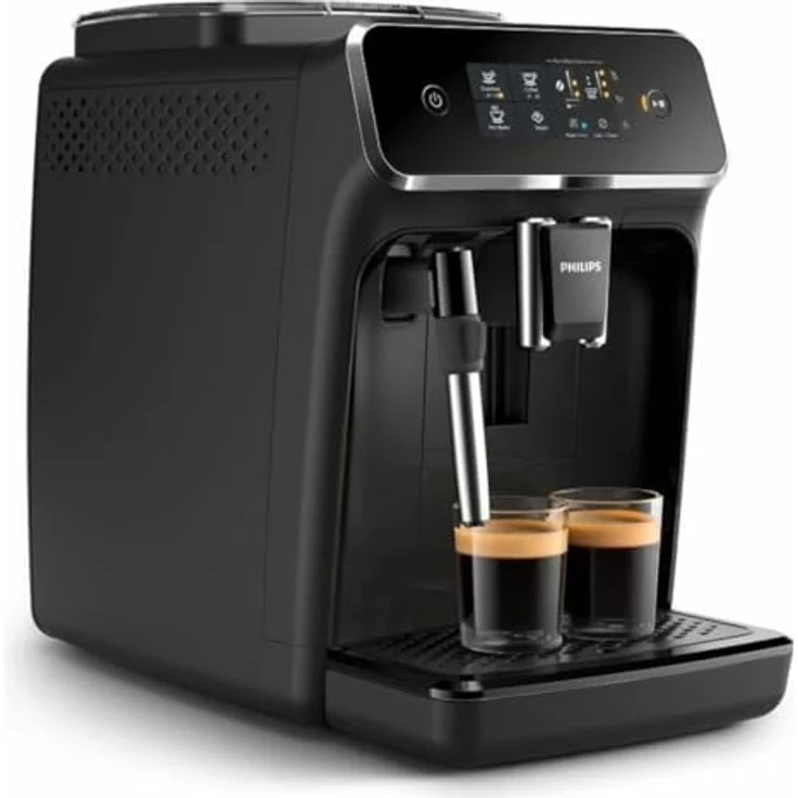 Philips Kaffeevollautomat EP2225/10 2200 Series, mit Aroma Extract System und klassischem Milchaufschäumer, Schwarz - Preisvergleich – Bild 4