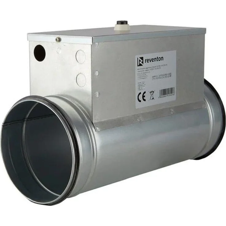 Reventon Einzelstufige kanalisierte Vorheizung 150/1,2 kW mit Regelung für INSPIRO BASIC Serie 150