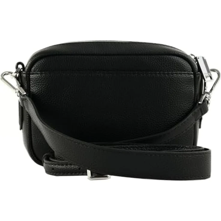 Hugo Boss Anett New, Umhängetasche für Damen aus Polyester und Polyurethan, Maße 20 x 14 x 6 cm, Schwarz – Bild 3