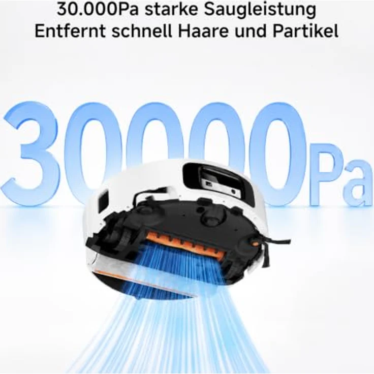 Xiaomi Roboter Staubsauger 6, Saugroboter mit 30.000 Pa Saugkraft, KI-Hinderniserkennung und selbstreinigender Basisstation – Bild 4