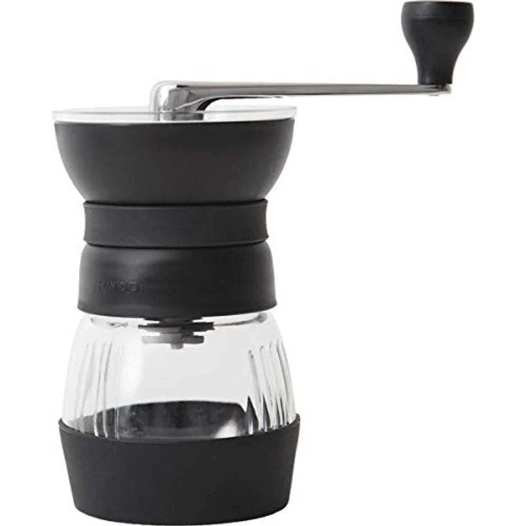 Hario MMCS-2B Skerton Pro Kaffeemühle, Glas, Schwarz – Bild 2