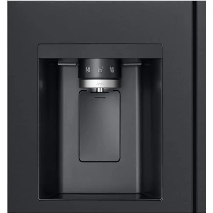 LG GSLE91EVAC Side-by-Side Kühlschrank, 628 l, No-Frost, Eis- & Wasserspender, WLAN, Energieklasse C, schwarz – Bild 5