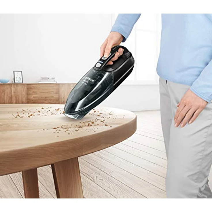 BOSCH Hand-und Stielstaubsauger Akkustaubsauger, Staubsauger, Bodenstaubsauger mit Lithium-Ionen Technologie, bis zu 45 min Laufzeit, waschbarem Filter (blau) – Bild 6