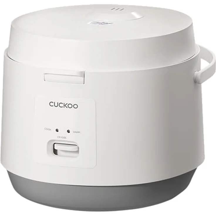 Cuckoo CR-1095 Reiskocher, 10 Portionen, Weiß, Premium-Reiskocher aus Korea mit innovativer Technologie – Bild 1