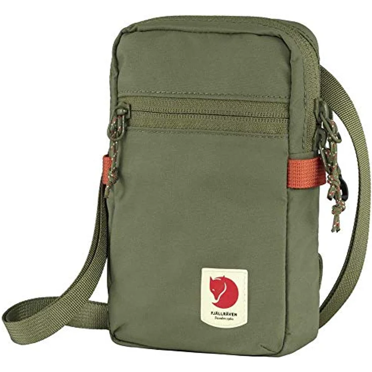 Fjällräven Umhängetasche High Coast, Polyamid mit Handytasche und Schlüsselhalter, schwarz – Bild 3