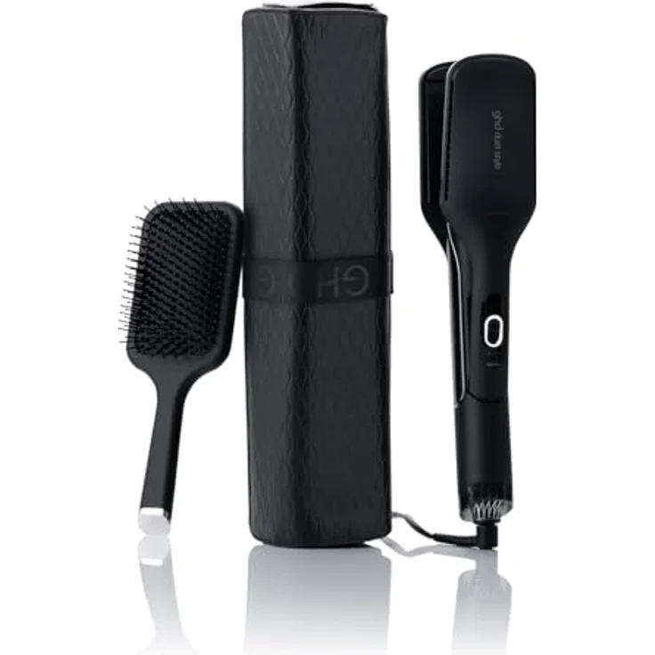 ghd Duet Style, Glätteisen 2-in-1 mit Hitzeschutz-Etui, Abschaltautomatik, 185°C max. Temperatur, 2,7 m Kabellänge – Bild 1