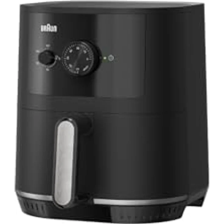 Braun Heißluftfritteuse HF3000 Airfryer Manuell - 1500 W, schwarz, RealAir-Technologie, Einstellbare Temperatur – Bild 2