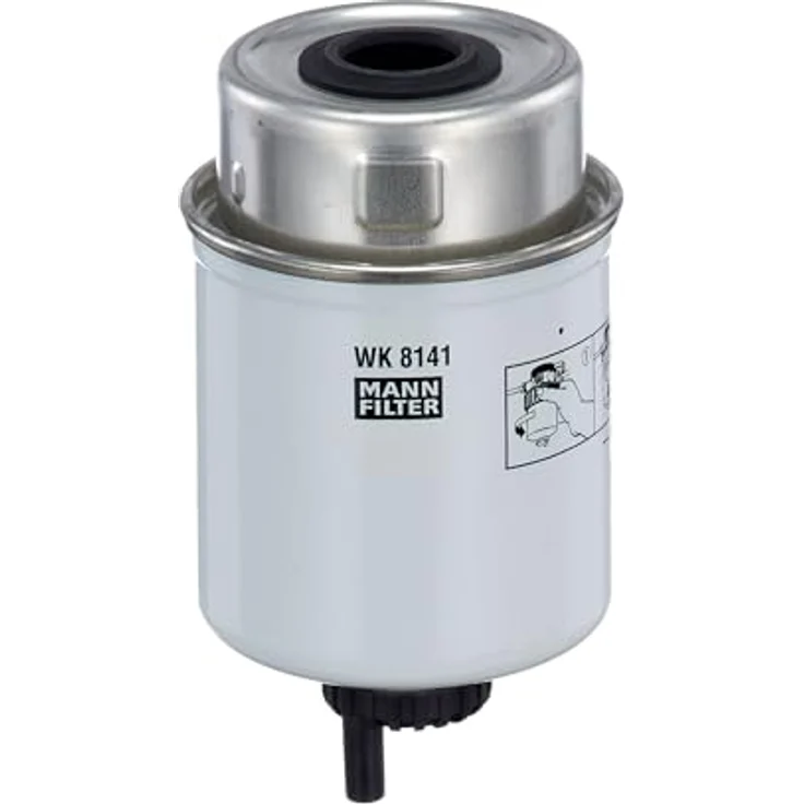 Mann Filter KRAFTSTOFFFILTER Anschraubfilter WK 8141, mit hochabscheidenden Filtermedien und zuverlässiger Abdichtung – Bild 3