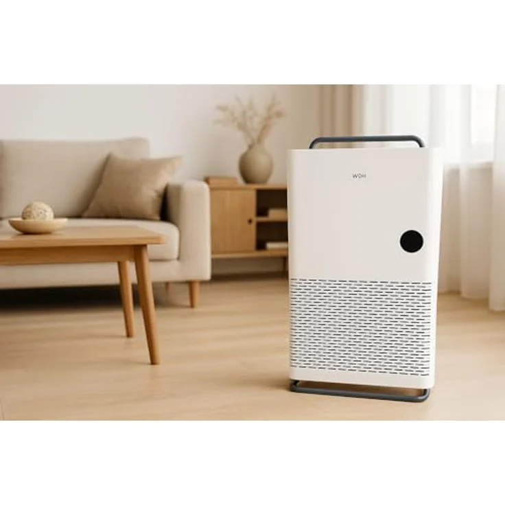 WDH Aktobis Konvektions- und Heizradiator WDH-NDU22WT, Elektroheizer mit WLAN, Touchscreen, Fernbedienung und Timer (2,2 kW), IP24, energiesparend und geräuschlos – Bild 2