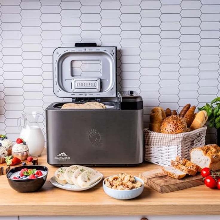eta Brotbackautomat Duplica II Origin, 24 Programme, 850 W, Edelstahl, Silber – Bild 6