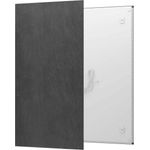 Fenix ECOSUN Infrarotheizung, 700 Watt in Basalt Black, Steinoptik, für Bad und Wohnraum, Wandmontage