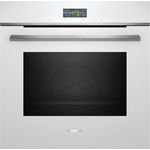 Siemens HB734G1W1 iQ700 Smarter Einbau-Backofen, Weiß 59,4 cm breit, activeClean - Selbstreinigungssystem, Backofenassistent mit Sprachsteuerung, humidClean Plus - Für eine schnelle Reinigung