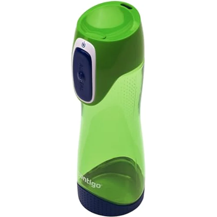 Contigo Trinkflasche Swish Autoseal große BPA-freie Kunststoff Wasserflasche, auslaufsicher, für Sport, Fahrrad, Joggen, Wandern, 500 ml, Citron – Bild 2