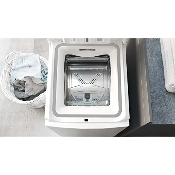 Bauknecht WTL 56313 C, Toplader-Waschmaschine, C, Fassungsvermögen 6 kg, Standgerät, Breite 40 cm, weiß – Bild 3