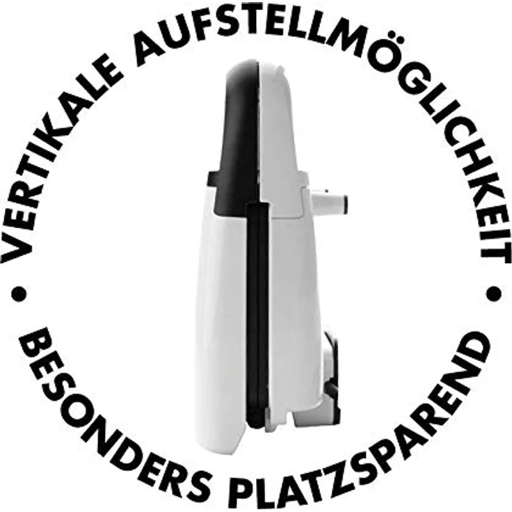 GASTROBACK weiß-schwarz 42443 Design Sandwichmaker, 750 Watt, antihaftbeschichtete Toastplatten, klein-kompakt – Bild 4