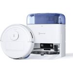 ECOVACS DEEBOT MINI Saugroboter mit Wischfunktion, 9.000 Pa Saugkraft, ZeroTangle 2.0, TrueMapping 2.0, 45 ℃ Heißlufttrocknung, intelligente Tiefenreinigung, Selbstreinigung, Blau