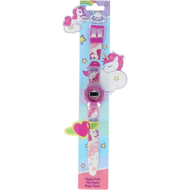 unicorn Digitaluhr Unicorn Digital Uhr, Einhorn-Design mit klarer Zeitanzeige und Schlummerfunktion