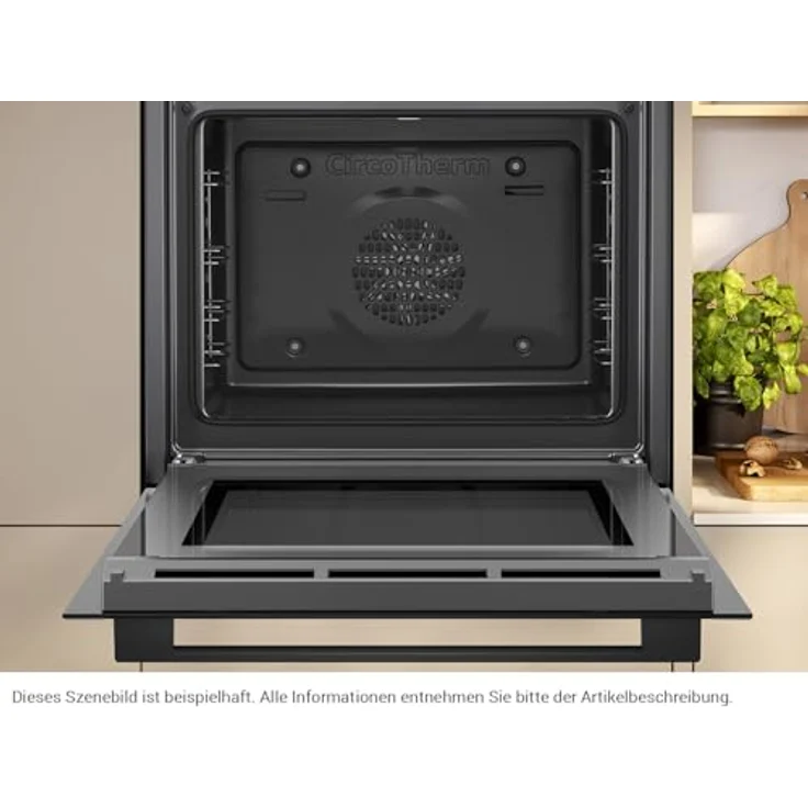Neff B1DCA0AK0 Einbau-Backofen N30, Schwarz, CircoTherm, Schnellaufheizung, Kindersicherung - Preisvergleich – Bild 3