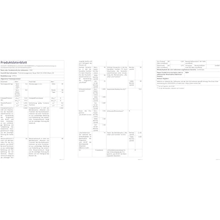 PKM WT8+5, Waschtrockner, Energieeffizienzklasse A, Standgerät, Breite 59,5 cm, Geräuschemissionsklasse B, weiß – Bild 8