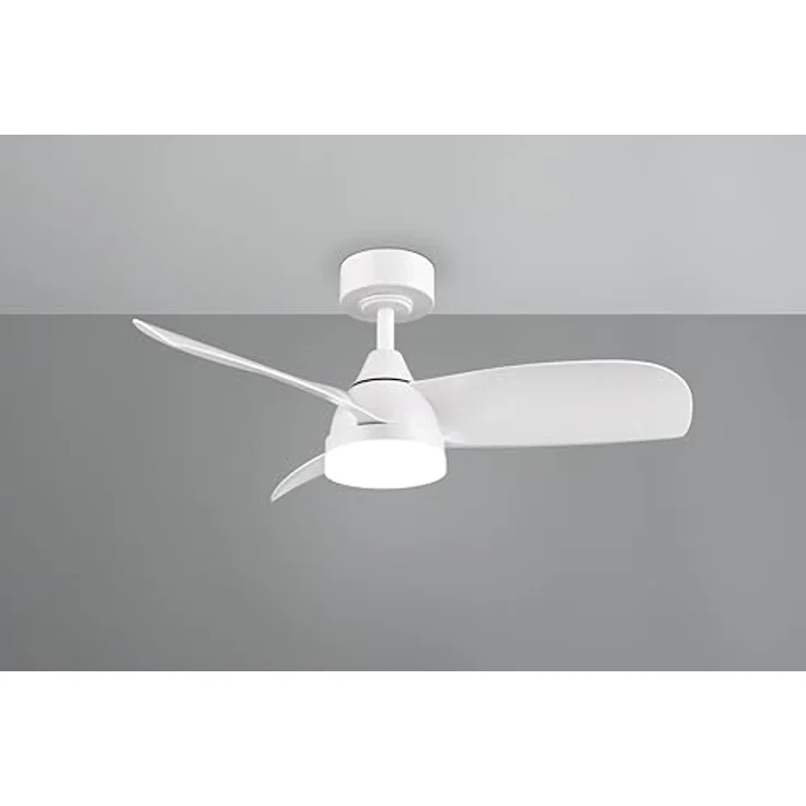 RL LIVE YOUR LIGHT LED Deckenventilator mit Beleuchtung Helsinki R62732131, Kunststoff Weiß matt, 6 Geschwindigkeiten, Sommer- und Winterbetrieb, Fernbedienung, Dimmer, Timer, Nachtlicht – Bild 3