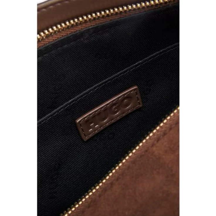 Hugo Meelo Schultertasche, 28 cm, braun, 100% Polyurethan – Bild 2