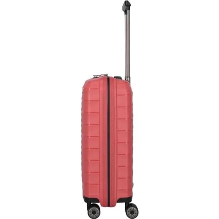 Travelite MOOBY 4-Rad Hartschalen Handgepäck Koffer klein, 39 Liter, rot, TSA Schloss, 55 x 40 x 20 cm, 2,3 kg, recyceltes Material – Bild 5