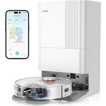 JONR P20 Pro Saugroboter mit Wischfunktion und Hubmop, 8000Pa All-in-One Reinigungsstation, Hindernisvermeidung, Adaptive Kantenreinigung, Heißlufttrocknung