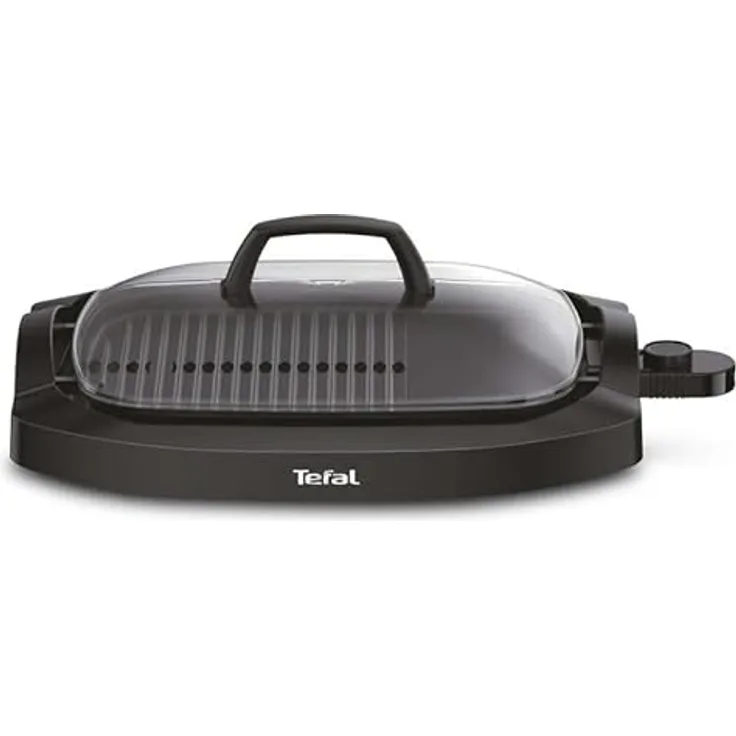 Tefal Elektrische Grillplatte, 2000 W, 50 x 26 cm, Schwarz